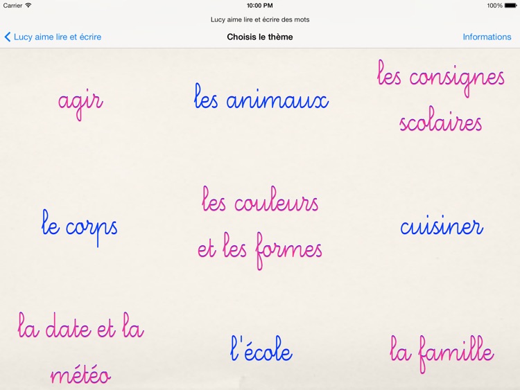 Lucy aime lire et écrire : Dictées, Syllabes, Mots screenshot-3