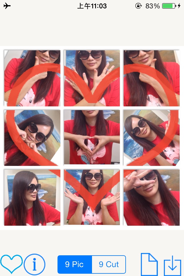 9Cut - HeartBooth for Social App - FREE screenshot 3