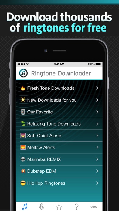 download the new ringtones