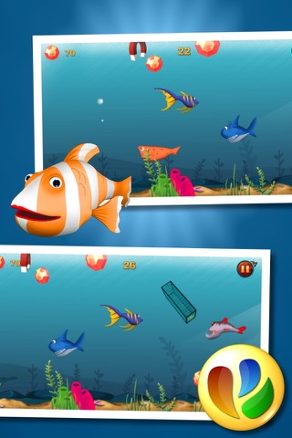 Free Fish Game - Fun Action in the Ocean for Kids and Family screenshot 2