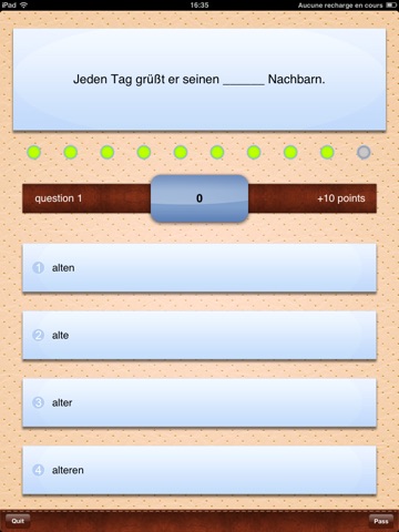 iTalk German: Conversation guide - Learn to speak a language with audio phrasebook, vocabulary expressions, grammar exercises and tests for english speakers HD screenshot 4