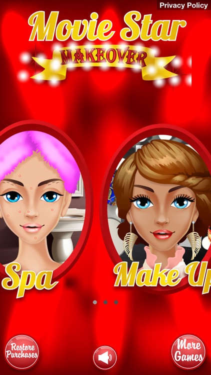 Movie Star Makeover - Makeup & Salon Girls Games