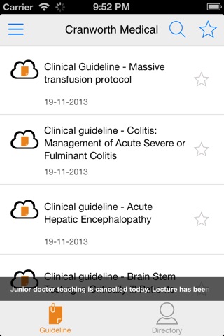 Clinical IRIS screenshot 2