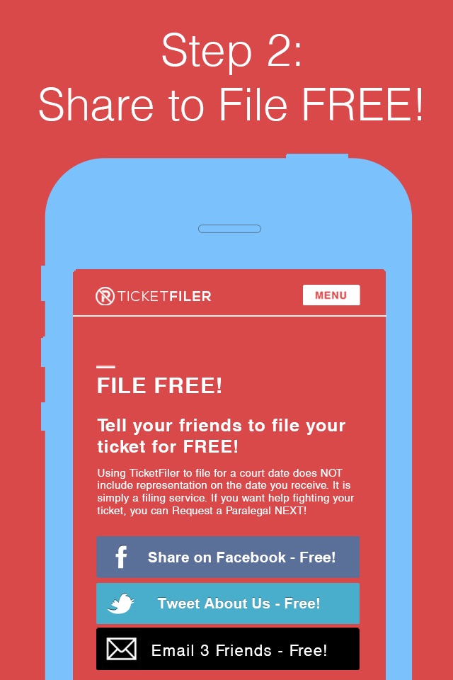 TicketFiler screenshot 3