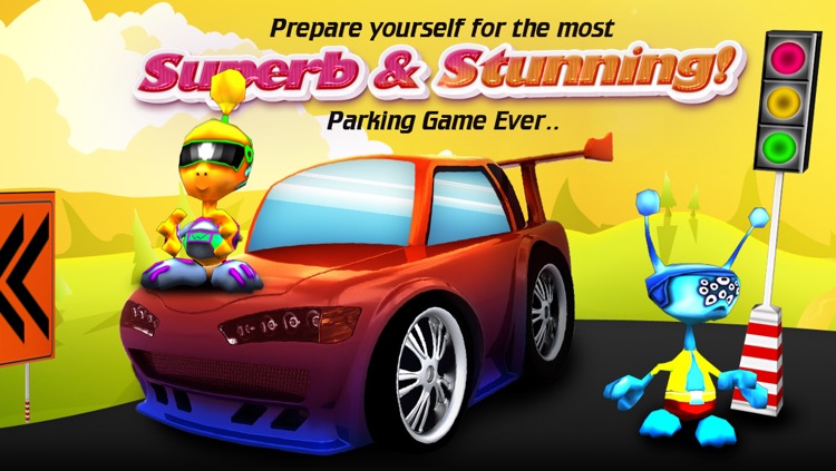 Troll Car Parking (Cartoon 3D) Free screenshot-4