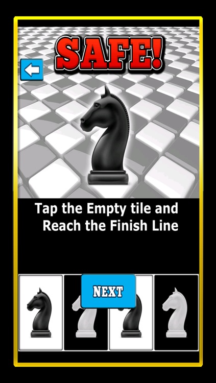 A White Chess Piece Speed Test : Touch Black Tile Only Free