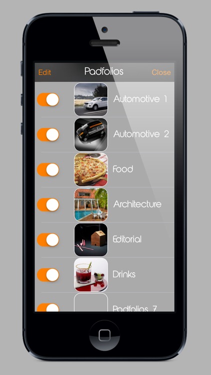 Padfolios - Portfolio for iPad, iPhone and iPod touch screenshot-3