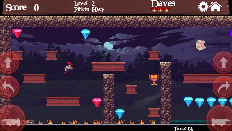 Dangerous Dave in the Deserted Pirate's Hideout screenshot-0