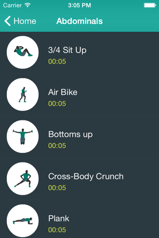 Get-Fit App screenshot 2