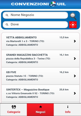 Convenzioni UIL screenshot 2