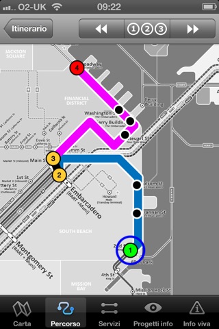 San Francisco Metro - Map and route planner by Zuti screenshot 2