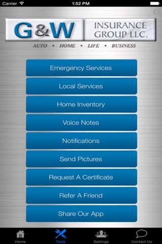 G&W Insurance Group, LLC screenshot 2