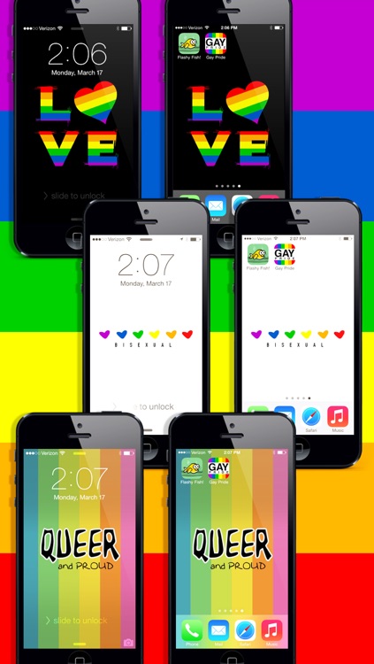 Gay Pride Wallpaper! LGBT Lesbian Gay Bisexual Transgender