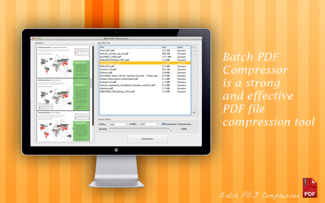 PDF壓縮器-Batch PDF Compressor(圖3)-速報App