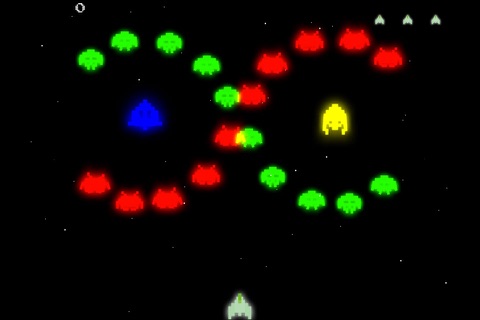 Pixel Invaders Lite screenshot 4
