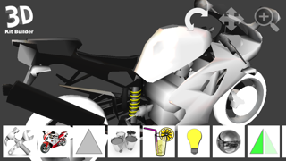 3D Kit Builder (Motorbike)のおすすめ画像3