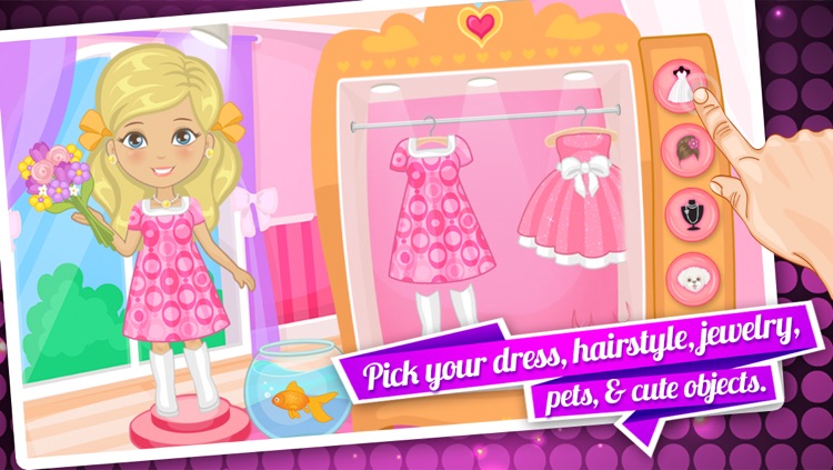 Dressing Up Katy International: Free Baby Princess Dress Up Doll Beauty Games for Girls