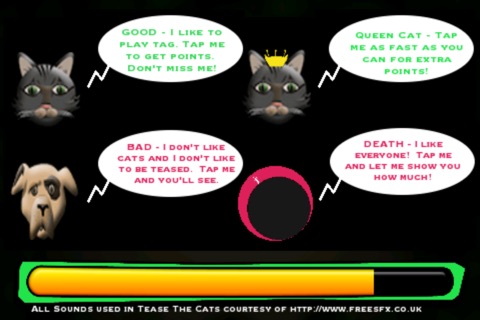 Tease The Cats - quick thinking free action game screenshot 2