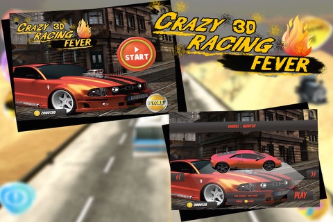3D Car Racing Fever  - Furious Mad Death Traffic Race Pro screenshot 3