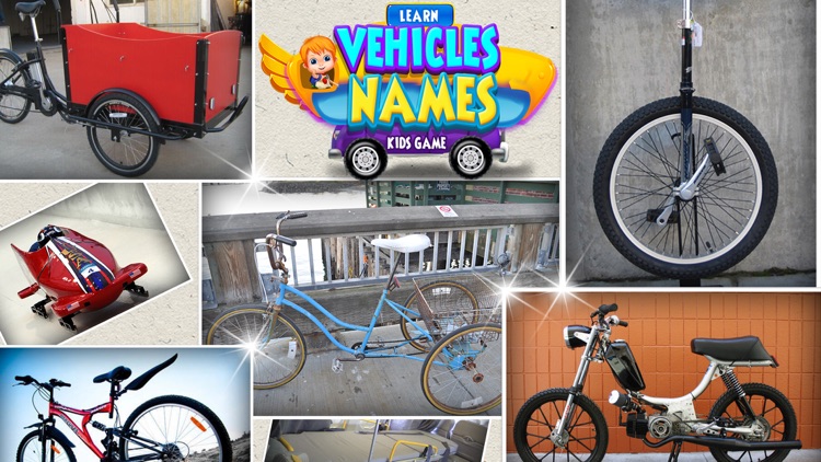 Learn Vehicles Names Kids Game screenshot-4