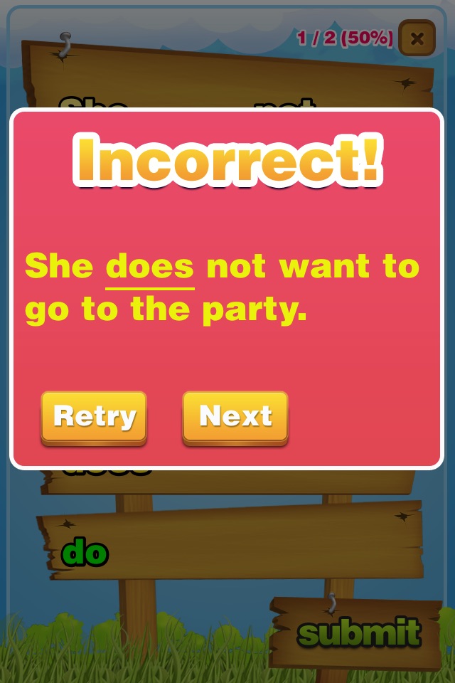 Grammar Quiz 2 Lite screenshot 4