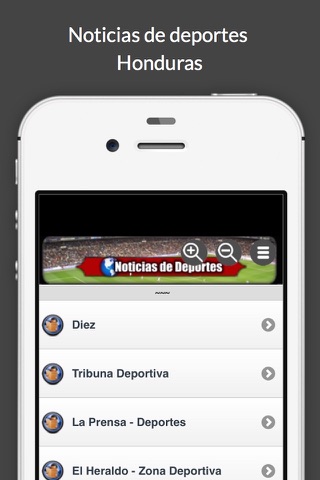Deportes Honduras screenshot 4