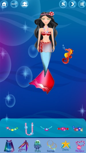 My Mermaid Dress Up World - A Little Salon Game For Girls FR(圖3)-速報App