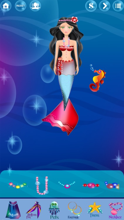 My Mermaid Dress Up World - A Little Salon Game For Girls FREE