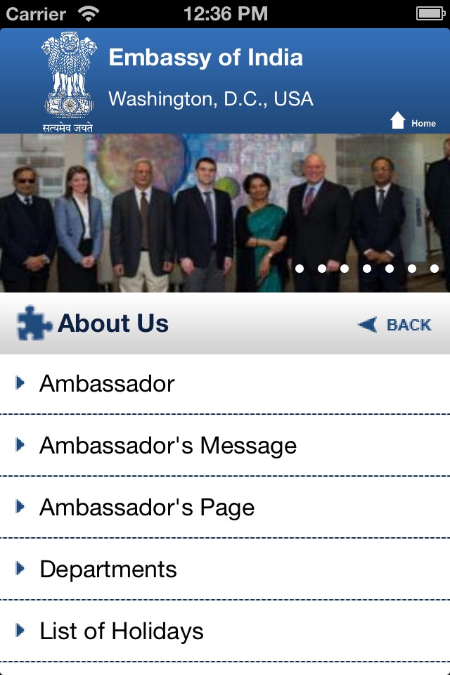 Embassy of India Washington screenshot 3