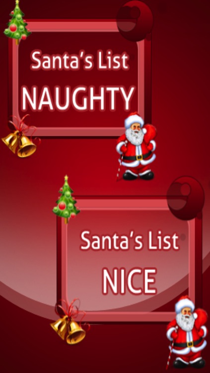 Santas Christmas Naughty or Nice List