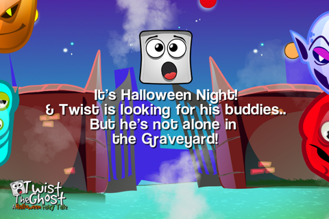 Twist The Ghost HD - A Halloween Fairy Tale screenshot 2