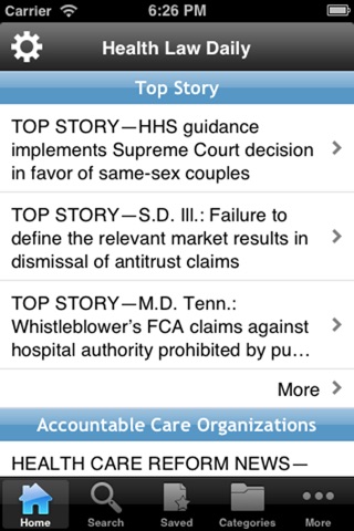 Health Law Daily screenshot 2