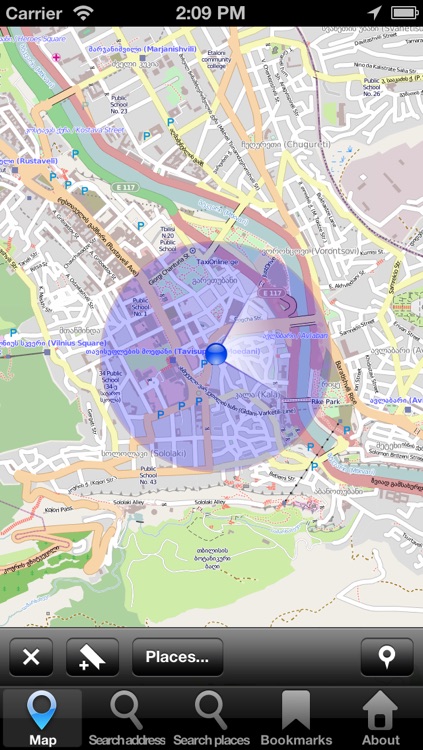 Offline Map Georgia: City Navigator Maps
