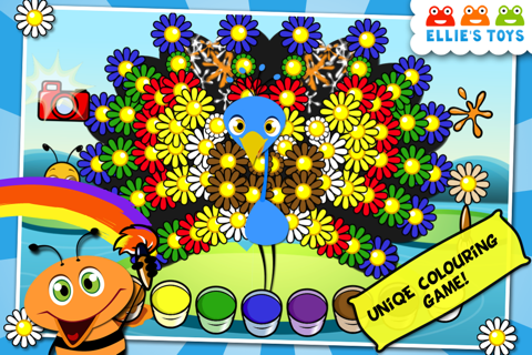 Ellie's Wings - Best Animal Coloring Game - Ads free & Safe for Happy children screenshot 4