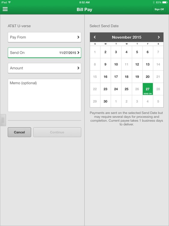 Security First Bank for iPad screenshot-3