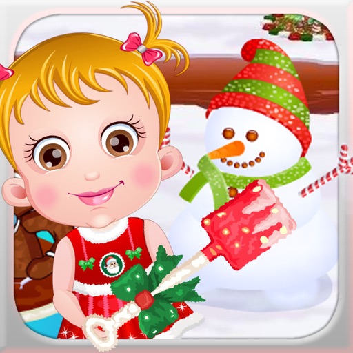 Baby Make Snowman for Kids Icon