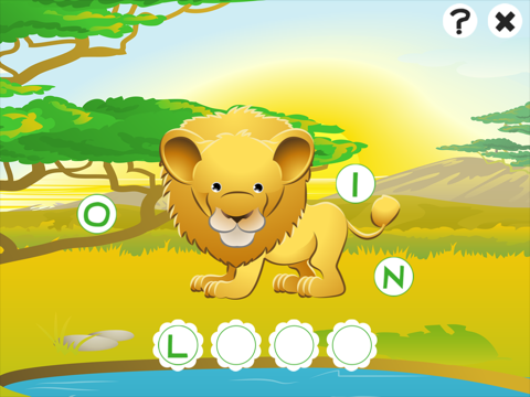 ABCサファリ！子供のためのゲーム： 学ぶ 言葉や砂漠、ジャングルやサバンナの動物とアルファベットを書き込むことができます。無償、新しい、幼稚園、保育園、学校のために、学習！のおすすめ画像2