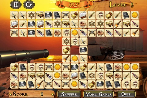 Pirate Ship Mahjong Free screenshot 3
