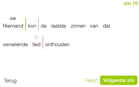 Zinnen Ontleden screenshot 3