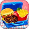 school lunch box - cooking games