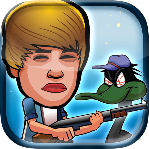 Jumping Celebrity Space Duck Hunter - The epic hunt of alien zombie ducks iOS App