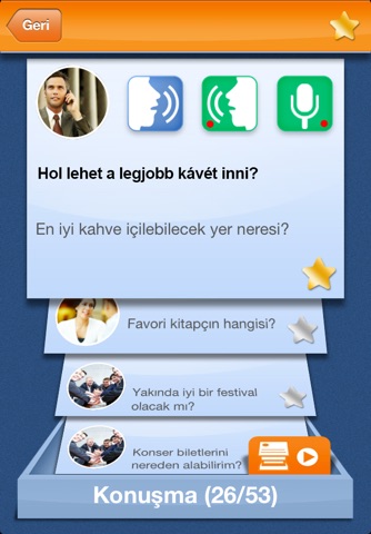 iSpeak Hungarian: Interactive conversation course - learn to speak with vocabulary audio lessons, intensive grammar exercises and test quizzes screenshot 4