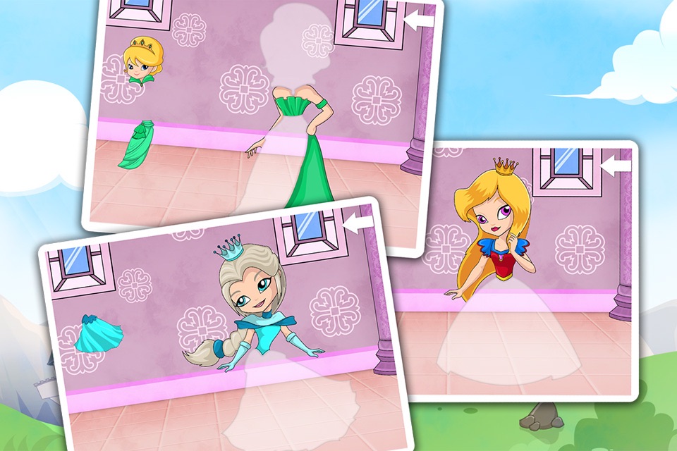 Princess puzzles for girls - Magical dress up puzzle games screenshot 3