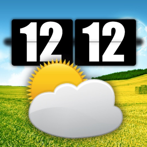 Awesome Weather Desktop Clock icon