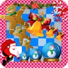 Match 3 Three Puzzle Holiday Party Game -fun and addictive