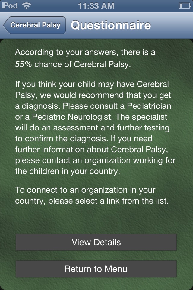 Cerebral Palsy screenshot 3