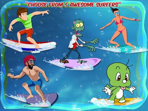 Ocean Wave Surfer Pro HD - Extreme Downhill Water Racing screenshot 3