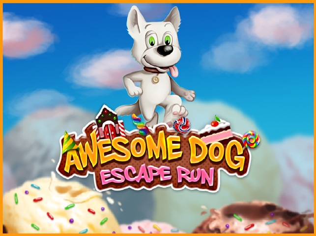 Awesome Dog Escape Run HD Free - Best Candy Land Race Game(圖1)-速報App