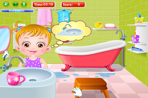 Baby Bed Time Game screenshot 2
