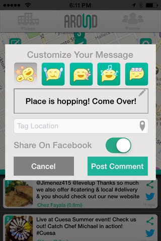 AROUND - Real-time posts from nearby people and places screenshot 3